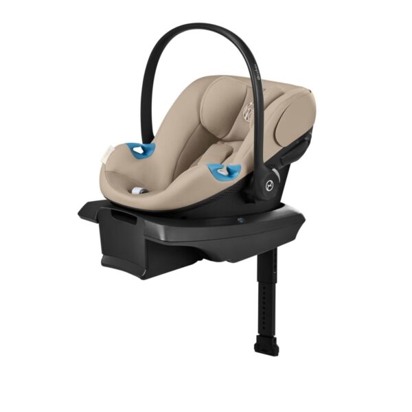 Aton G2 Infant Car Seat with Load Leg Base - Almond Beige