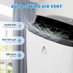 Aire acondicionado portátil 4 en 1 ActiveTrail 14000 BTU calefacción refrigeración deshumidificador ventilador control r