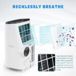 Aire acondicionado portátil 4 en 1 ActiveTrail 14000 BTU calefacción refrigeración deshumidificador ventilador control r