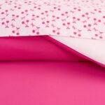 Juego de ropa de cama en bolsa Juicy Couture YMF Carpets Inc. AO010202 reversible 8 piezas King rosa intenso rosa claro