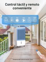 Enfriador de Aire Evaporativo Exterior Uthfy JH-43Y-330 6000 CFM tanque 51 litros control remoto oscilacion 120 grados t