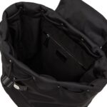 KARL LAGERFELD JEANS Women's Padded Nylon Backpack, Black, One size