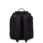 KARL LAGERFELD JEANS Women's Padded Nylon Backpack, Black, One size