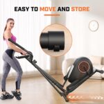 Máquina Elíptica ANCHEER AMA006031 500 libras resistencia magnética 14 niveles aluminio