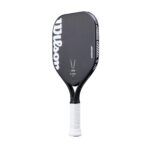 Wilson Vesper SF Control 17 Pickleball Paddle- Black/White, Size 1