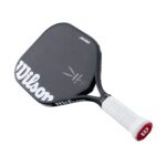 Wilson Vesper SF Control 17 Pickleball Paddle- Black/White, Size 1