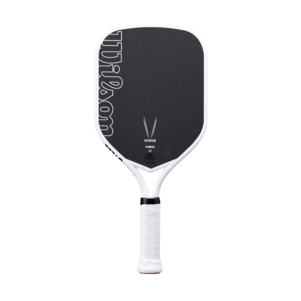 Wilson Vesper Power 17 Palas de pickleball - Negro/Blanco