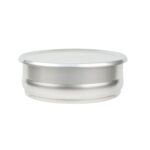 Juego de moldes para masa de aluminio Restaurantware Met Lux RWT2448S-MC 48 y 96 onzas con tapas apilables resistentes p