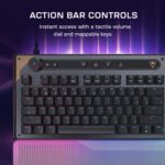 Teclado con Cable Turtle Beach Command Series KB7 TKL TBK-2004-01-US Pantalla Táctil 4.3 Pulgadas Interruptores Hall Tit