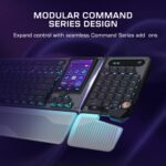 Teclado con Cable Turtle Beach Command Series KB7 TKL TBK-2004-01-US Pantalla Táctil 4.3 Pulgadas Interruptores Hall Tit