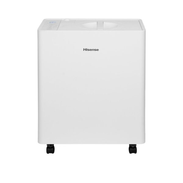 Deshumidificador Portátil Hisense ALDH50KP26 50 Pintas Bomba Integrada Silencioso Tanque 18 Pintas Para Sótano Hogar