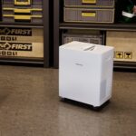 Deshumidificador Portátil Hisense ALDH50KP26 50 Pintas Bomba Integrada Silencioso Tanque 18 Pintas Para Sótano Hogar