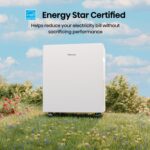 Deshumidificador Portátil Hisense ALDH50KP26 50 Pintas Bomba Integrada Silencioso Tanque 18 Pintas Para Sótano Hogar