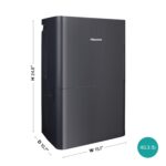 Deshumidificador Portátil Hisense ADH50KP26 50 pintas con bomba Energy Star eficiencia energética