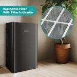 Deshumidificador Portátil Hisense ADH50KP26 50 pintas con bomba Energy Star eficiencia energética