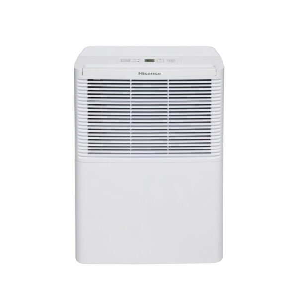 Deshumidificador Portátil Hisense ADH25K26 25 Pintas para Espacios hasta 2,000 pies cuadrados, Control Manual, Operación