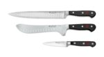 WÜSTHOF Classic 3-Piece BBQ Hollow-Edge Carving Knife Set 1060160303