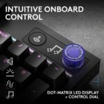 Teclado Gaming Logitech G316 X 98 920-014213 8kHz Intercambiable Hot-Swap PBT RGB para PC