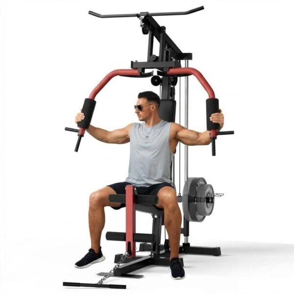 COZONY Equipo de entrenamiento de fuerza para gimnasio en casa de alta resistencia, máquina de entrenamiento de cuerpo c