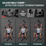 COZONY Equipo de entrenamiento de fuerza para gimnasio en casa de alta resistencia, máquina de entrenamiento de cuerpo c