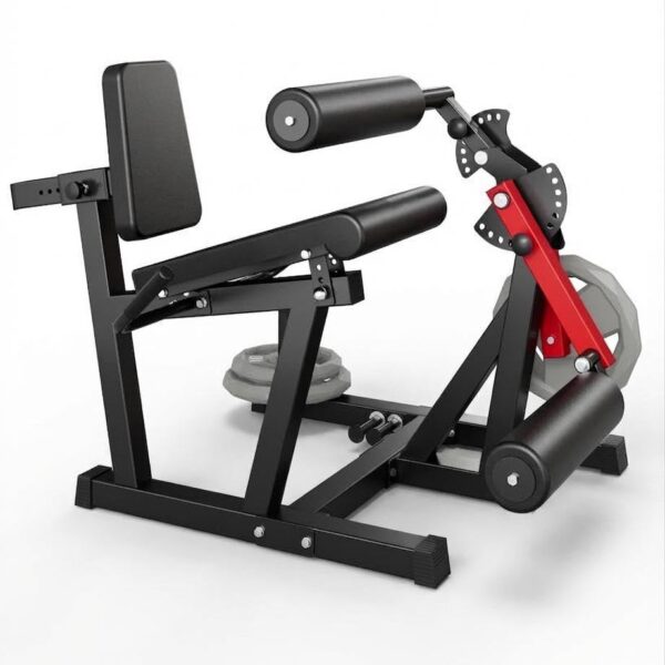 Leg Extension Wave Machine Adjustable 4-in-1 Lower Body Workout Equipment 700lbs Capacity Seated Home Gym Strength Train