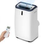 Aire Acondicionado Portátil Electactic OL-BA012C-10CD-C 14000 BTU enfría hasta 65 metros cuadrados modo ventilador y ref