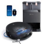 Robot Aspirador y Trapeador ECOVACS DEEBOT T50 MAX 18500 Pa succión estación Omni 12 en 1 elevación automática trapeador