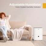 Deshumidificador Whirlpool WHHD501PAW 50 Pintas Energy Star con Bomba para Hogar y Garaje