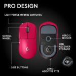 Mouse Inalámbrico Gaming Logitech G PRO X Superlight 2 SE 60g Sensor HERO 2 44000 DPI 5 Botones Programables Carga USB-C