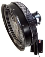 Ventilador de Pared Exterior Flame Technologies F10-14-011-FT 18 pulgadas negro oscilante