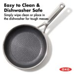 Batería de cocina juego de ollas y sartenes OXO CC011152-001 10 piezas cerámica antiadherente libre de PFAS inducción