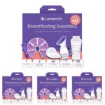 Lansinoh You've Got This - Kit esencial de lactancia materna para nuevas mamás, juego de regalo de 77 piezas con almohad