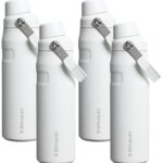 Stanley IceFlow Flip Straw 2.0 Water Bottle 24 OZ | Built-In Straw with Larger Opening | Lightweight & Leak-Resistant |