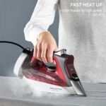 Plancha de Vapor Rowenta Focus Excellence DW5433 | Suela Acero Inox, 400+ Orificios Microvapor, Cable Retráctil 2.4m, Pa