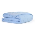 Colcha Reversible Southern Tide Darien WestPoint Home 1C53234 100% algodón rayas azul y blanco tamaño Full Queen certifi
