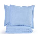 Colcha Reversible Southern Tide Darien WestPoint Home 1C53234 100% algodón rayas azul y blanco tamaño Full Queen certifi