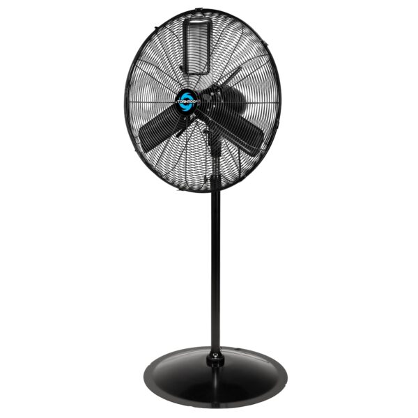 Ventilador de pedestal oscilante Tornado HI-FAN-24POF-WR-1P-HEX2 24 pulgadas resistente al agua IPX4 metal 2 velocidades