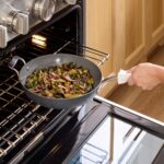 Batería de cocina antiadherente de cerámica All-Clad Groupe SEB E126SA64 HA1 10 piezas gris claro apta para inducción