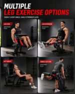Máquina de empuje de cadera para gimnasio en casa, entrenador de glúteos ajustable, equipo de construcción muscular de g
