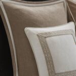Edredon lujo bordado Madison Park Signature E&E Co Ltd DBA JLA Home MPS10-0005 queen extragrande todas las estaciones