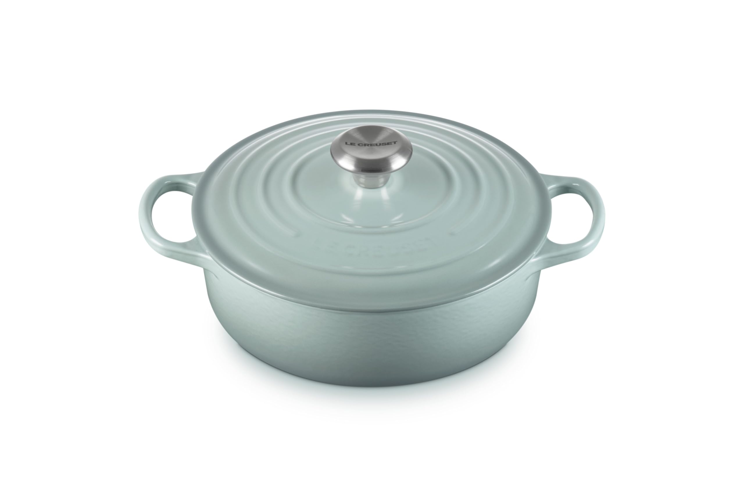 Version 1.0.0 Horno Holandés Redondo Ancho Le Creuset 21179024717041 Hierro Fundido Esmaltado 3.3 Litros Color Sea Salt