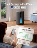 Deshumidificador Inteligente DREO DR-HDH003S 73 Pintas Energy Star 6.0 para Sótano y Hogar hasta 2000 pies²