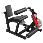 Garvee Máquina de extensión y rizos de piernas, máquinas de prensa de piernas 4 en 1 para gimnasio en casa, capacidad de