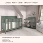 Dream On Me Avery Baby Changing Table with Storage, New Zealand Pinewood, BSA Safety Certified, 2 Open Shelves, Water-Ba