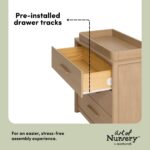 Storkcraft Malta 3 Drawer Chest with Removable Changing Topper – GREENGUARD Gold Certified, Wood Dresser for Baby & Kids