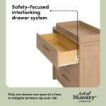 Storkcraft Malta 3 Drawer Chest with Removable Changing Topper – GREENGUARD Gold Certified, Wood Dresser for Baby & Kids