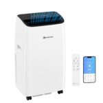Aire acondicionado portátil 4 en 1 Comfort Zone CZ-PAC-10K-CH-WF-6A 14000 BTU con calor deshumidificador ventilador WiFi