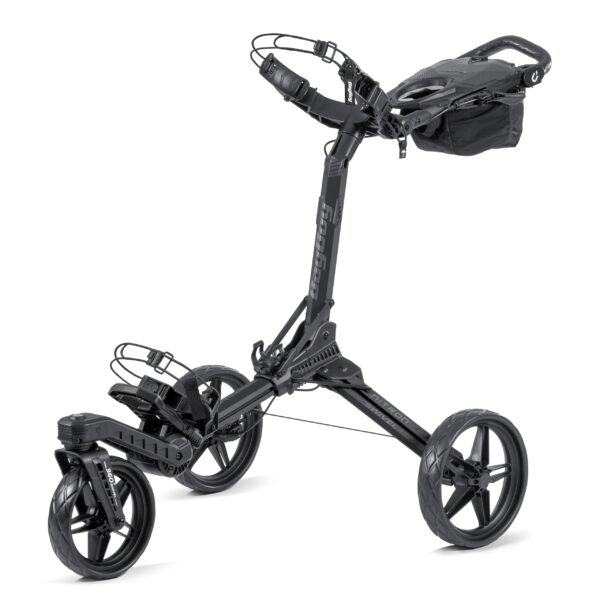 Bag Boy Nitron - Carrito giratorio de golf, negro/pizarra