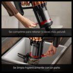 Aspiradora Inalámbrica Dyson V16 Piston Animal 640975-01 - 315 W, 70 min, Antienredos