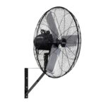 Ventilador de Pared Oscilante OEMTOOLS 44883 24 Pulgadas 4216 CFM Motor IP44 3 Velocidades para Exteriores Patios y Gara